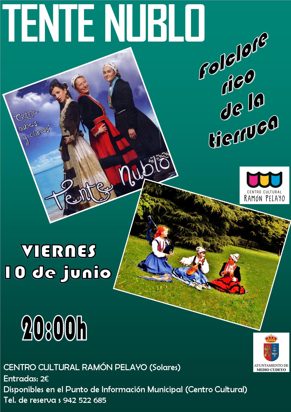 Concierto de Tente Nublo en el Centro Cultural Ramon Pelayo de Solares