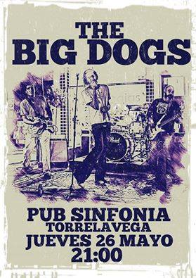 Concierto de The Big Dogs en el Sinfonia de Torrelavega