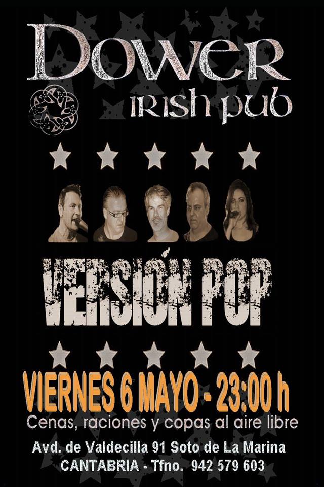 Concierto de Version Pop en el Dower en Soto de la Marina