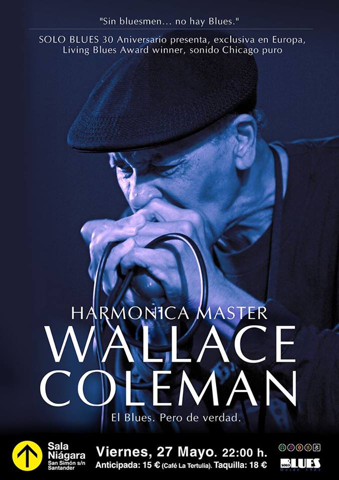 Concierto de Wallace Coleman en el Niagara de Santander