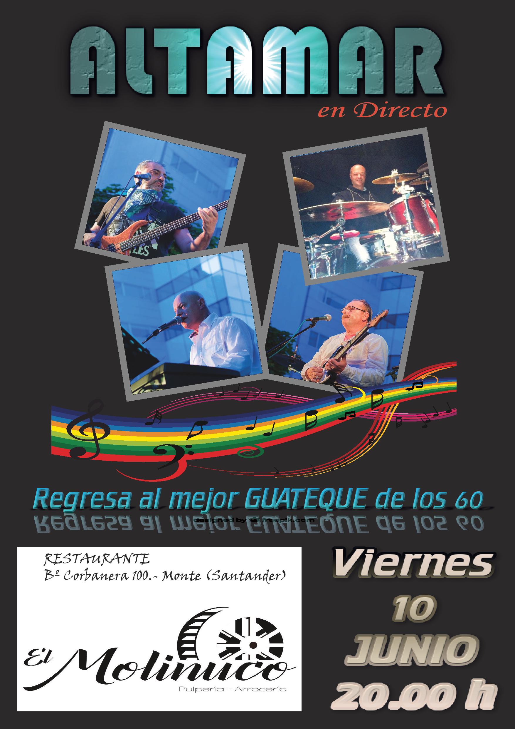 Concierto del Grupo Altamar en el Molinuco de Monte