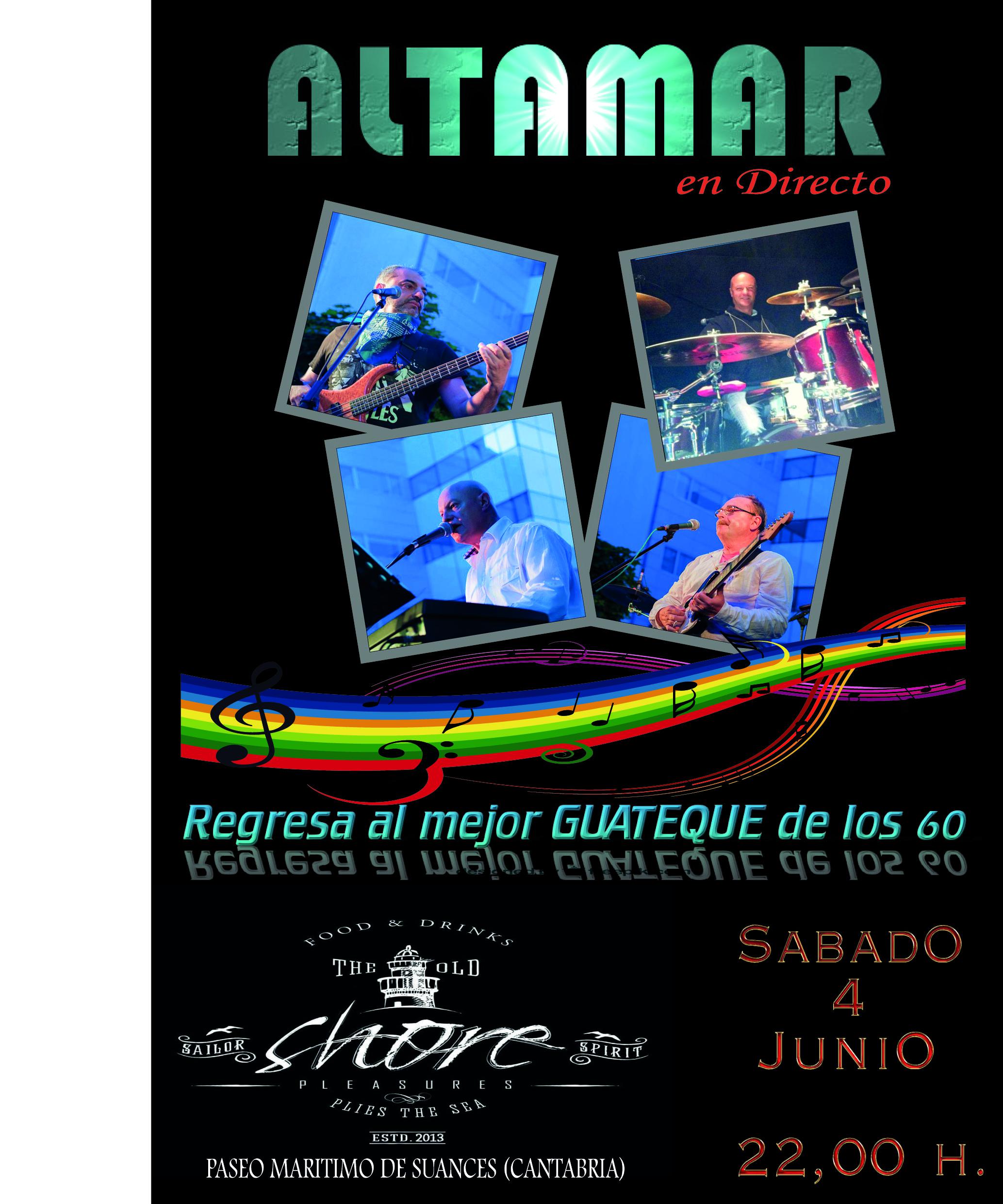 Concierto del Grupo Altamar en el SHORE PLEASURES de Suances