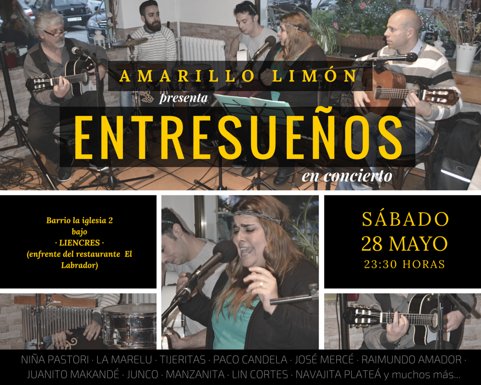 Concierto flamenco de Entresueños en Amarillolimon de Liencres