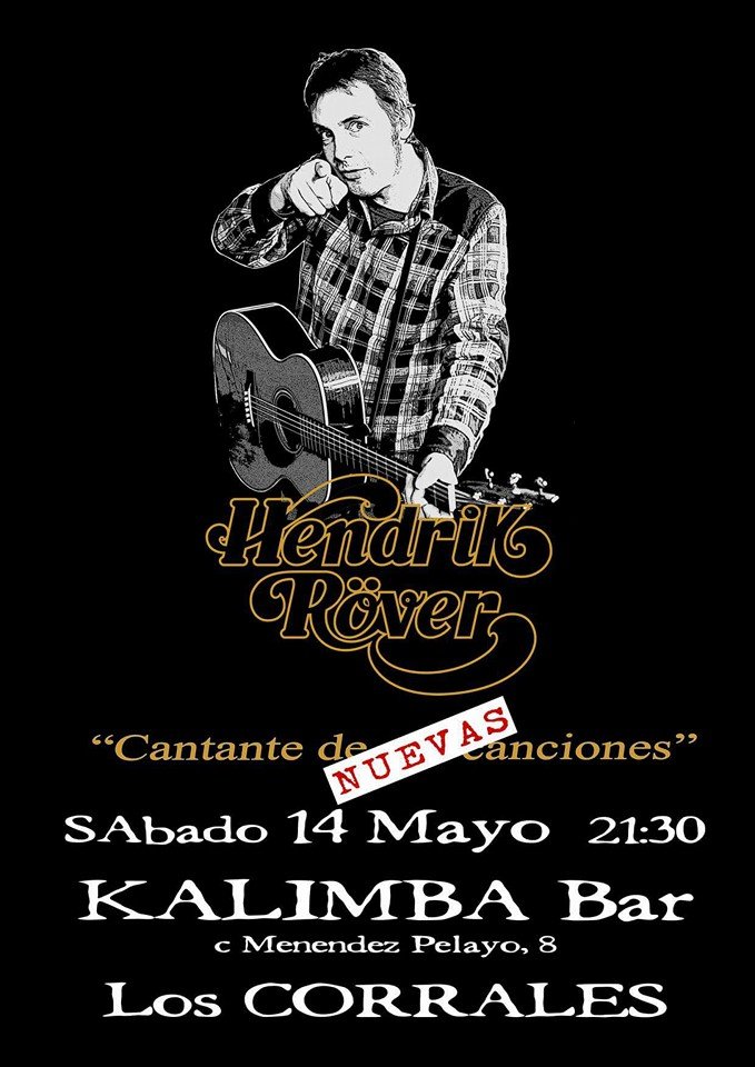 Conciertode Hendrik Rover en el Kalimba en Los Corrales de Buelna