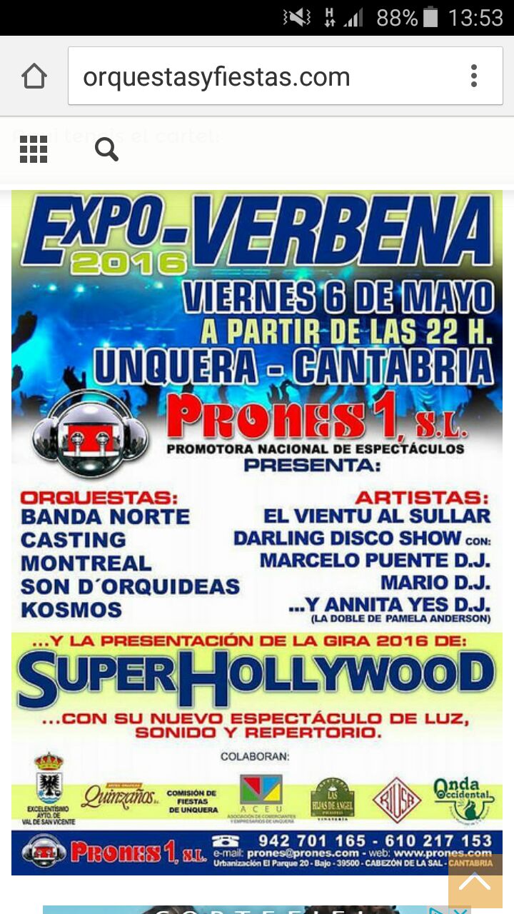 Expo verbena en Unquera 2016