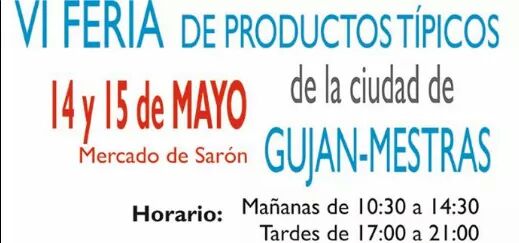 Feria de Productos tipicos en Saron