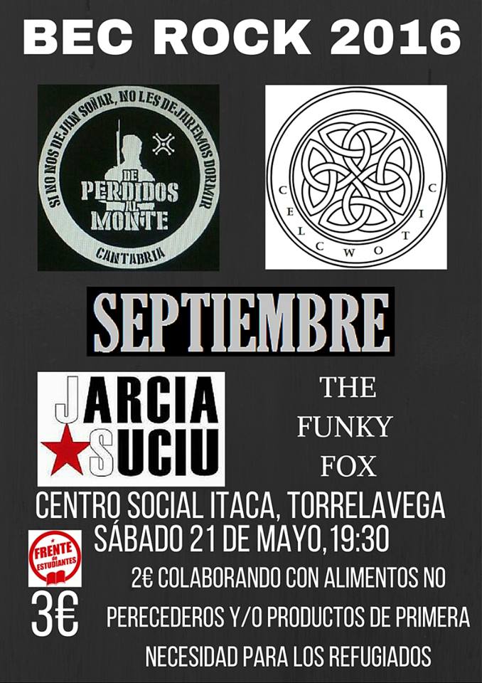 Festival Bec Rock en Itaca en Torrelavega