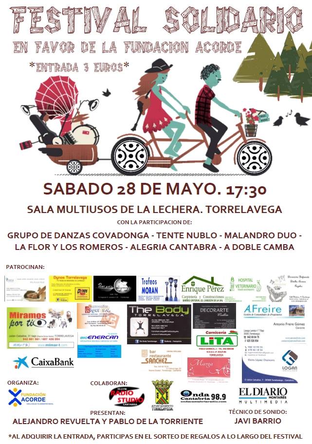 Festival solidario en La Lechera en Torrelavega