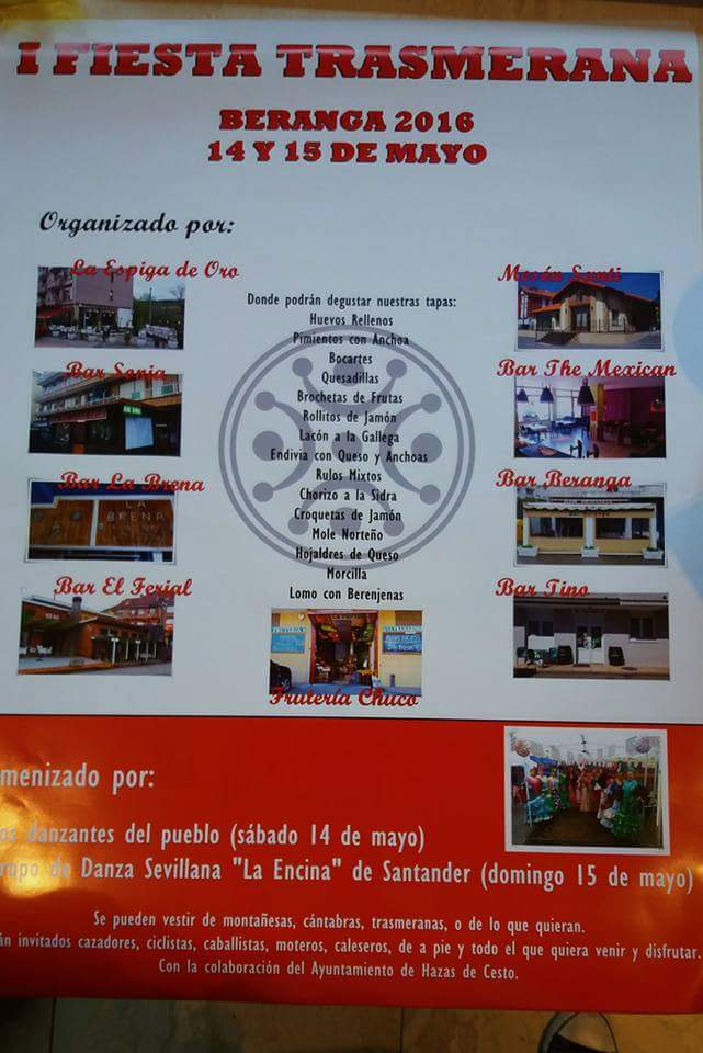 Fiesta Transmerana en Beranga 2016