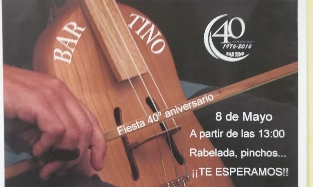 Fiesta aniversario en el Bar tino de Escobedo de Camargo