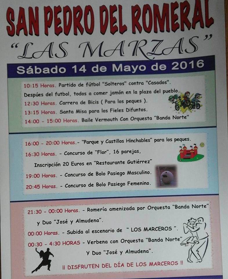 Fiesta de Las Marzas en San Pedro del Romeral