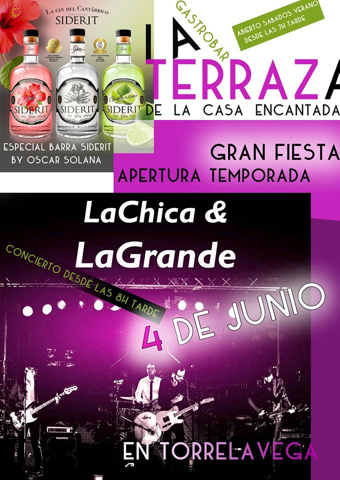 Fiesta de apertura de La Terraza de La Casa Encantada de Torrelavega