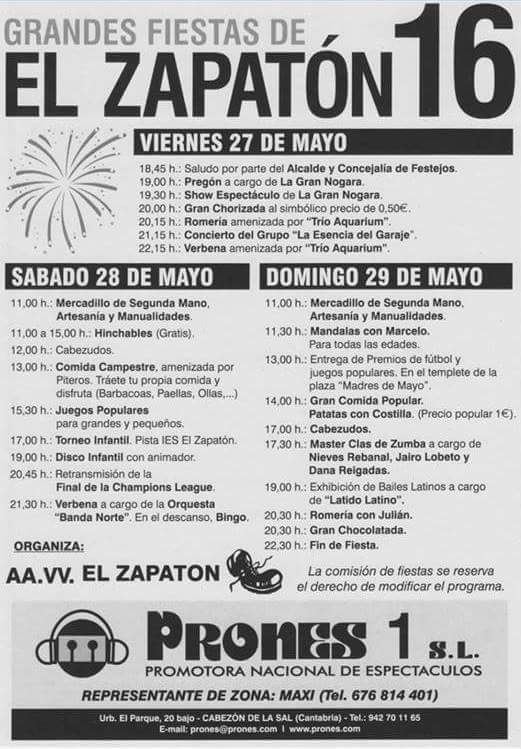 Fiestas de El Zapaton 2016 en Torrelavega