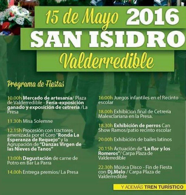 Fiestas de San Isidro 2016 en Valderredible