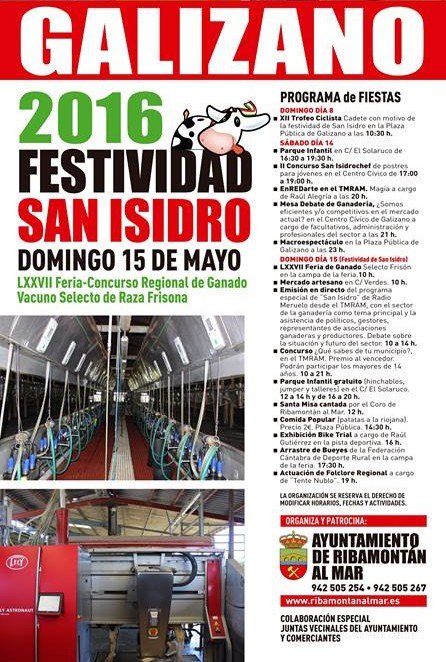 Fiestas de San Isidro en Galizano 2016
