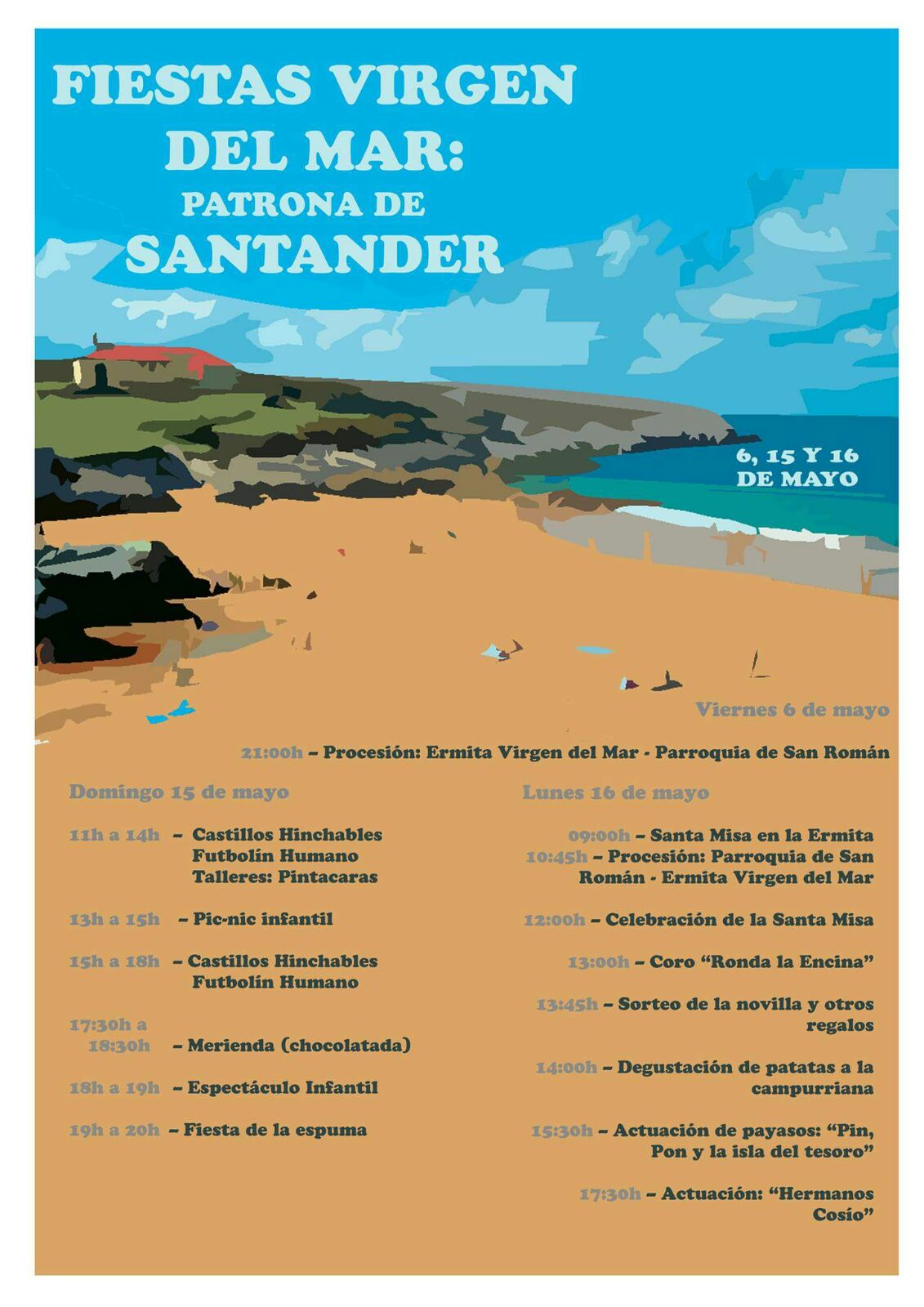 Fiestas de la Virgen del Mar en Santander 2016