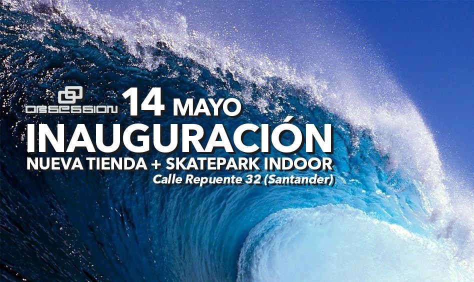 Inauguracion de Obsession Surf Shop + Skatepark en Santander