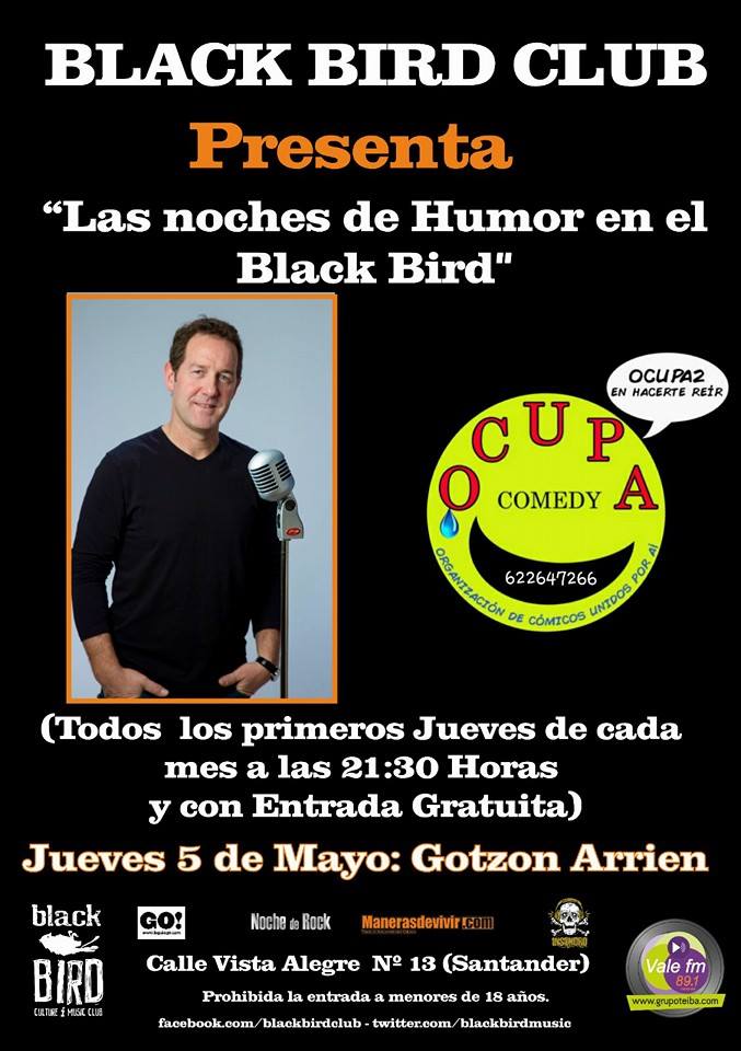 Monologo en el Black Bird de Santander