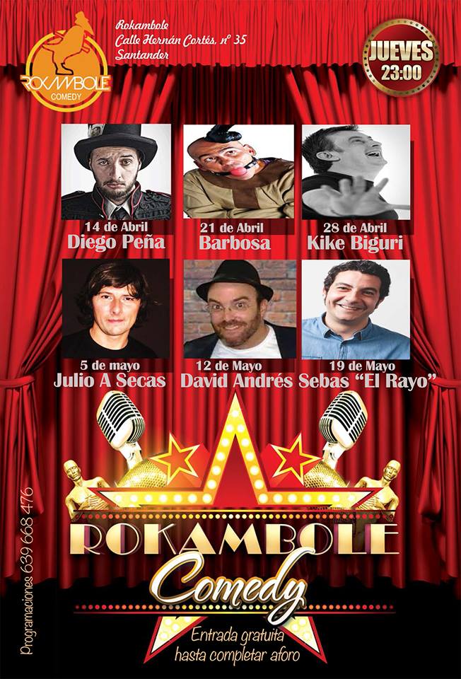 Monologo en el Rocambole en Santander