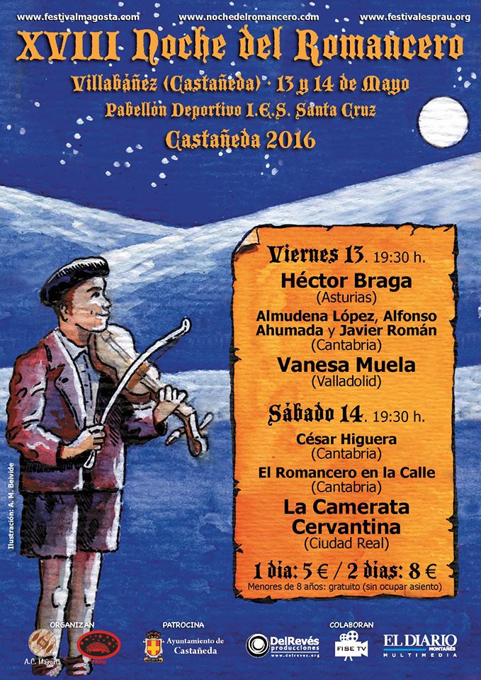 Noche de romancero en Castañeda 2016
