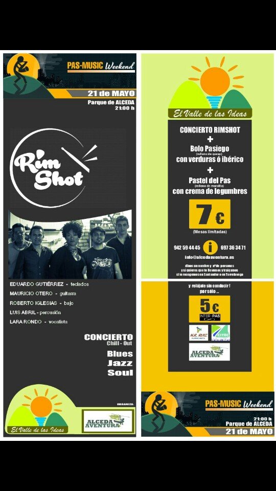 Pas-music weekend en Alceda