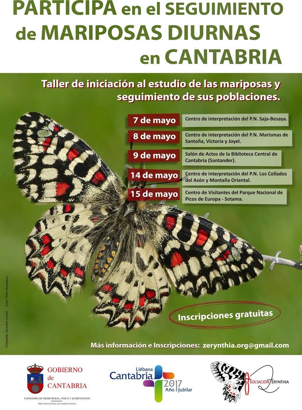Seguimiento de Mariposas Diurnas