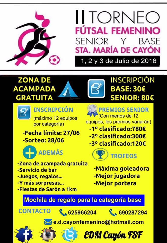 Torneo de Futbol Sala Femenino en Saron