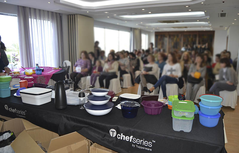 Tupperware y taller de cocina en Santander