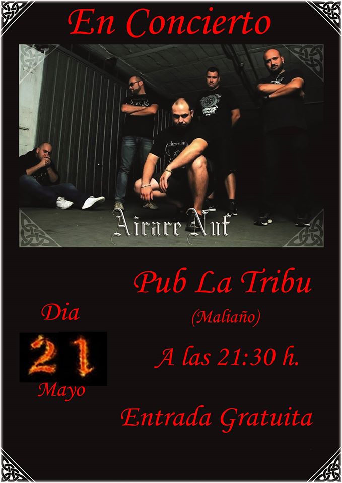 Concierto de Airare Nuf en La Tribu de Maliaño