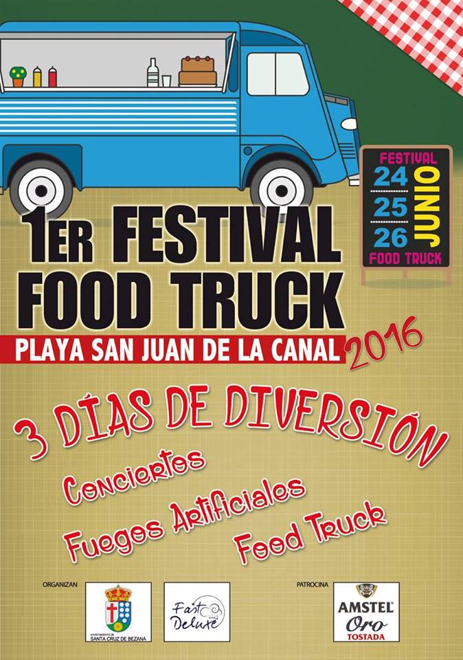 1er Festival FOOD TRUCK Playa SAN JUAN De La CANAL