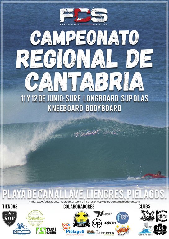 Campeonato de Cantabria de Surf en Liencres