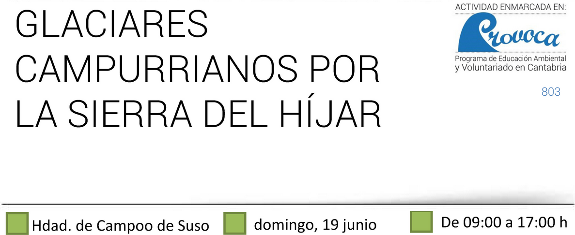 Charla y Ruta Gratuita Glaciares Campurrianos en Campoo