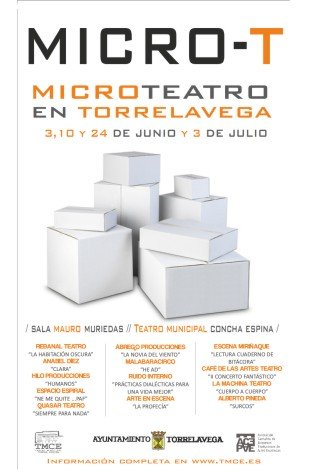 Ciclo de MicroTeatro en el teatro Concha Espina de Torrelavega