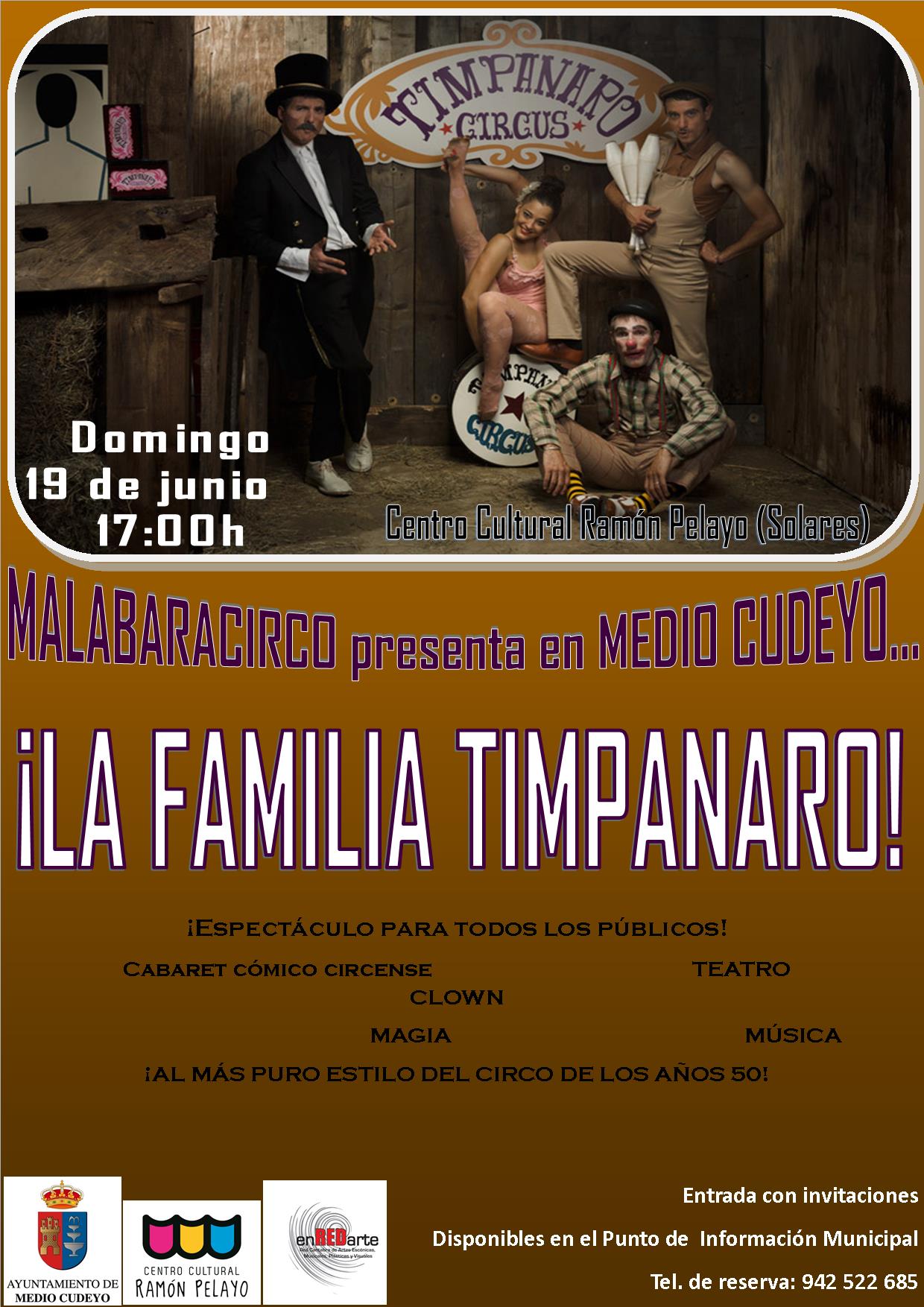 Circo La Familia Timpanaro en Solares