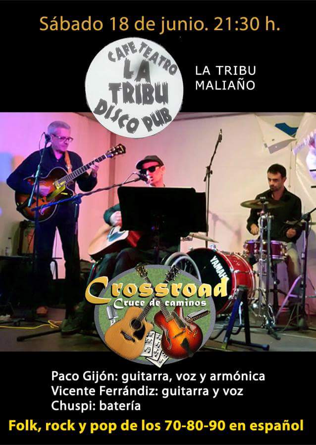 Concierto de Crossroad en La Tribu de Maliaño