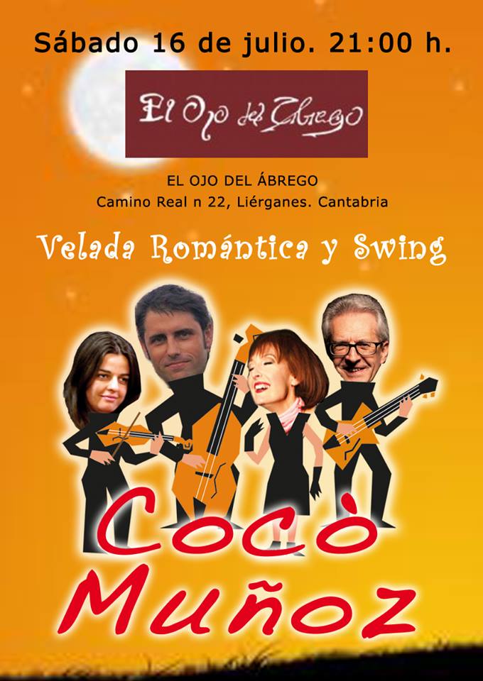 Concierto de Coco Muñoz en El Ojo del Abrego en Lierganes