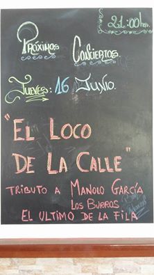 Concierto de El Loco de la Calle en el Bar Adarzo de Santander