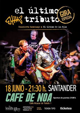 Concierto de El Ultimo Tributo en el Cafe de Noa en Santander
