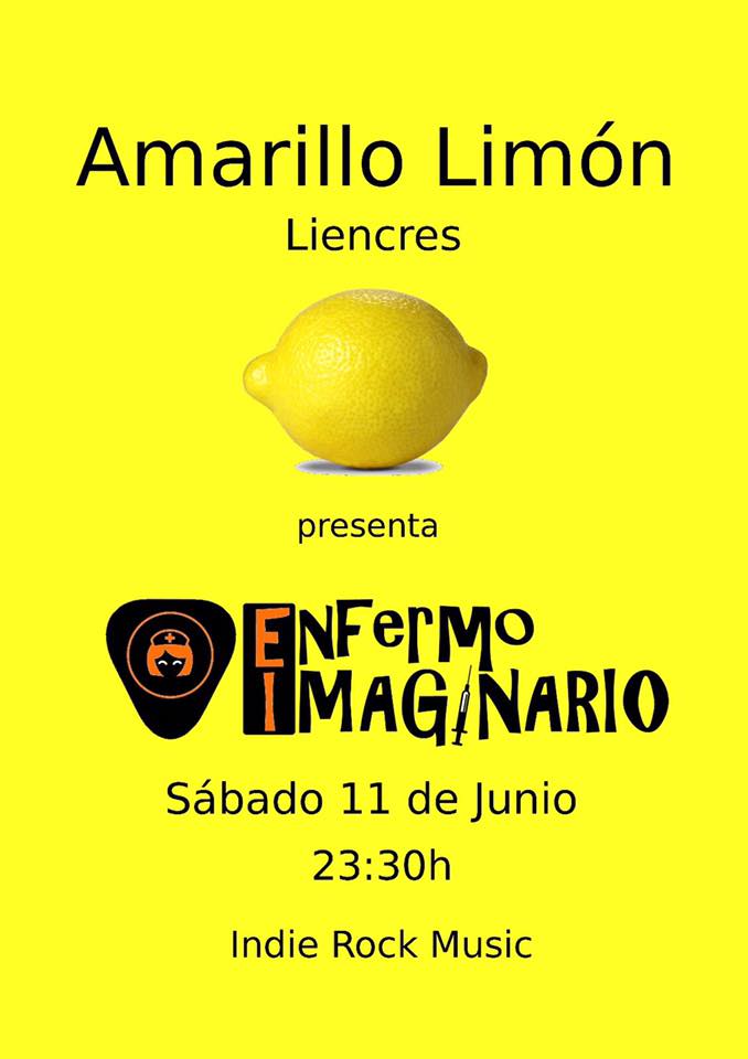 Concierto de Enfermo Imaginario en Amarillolimon de Liencres