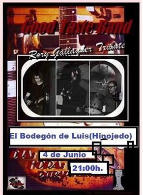 Concierto de Good Taste Band en el Bodegon de Luis en Hinojedo