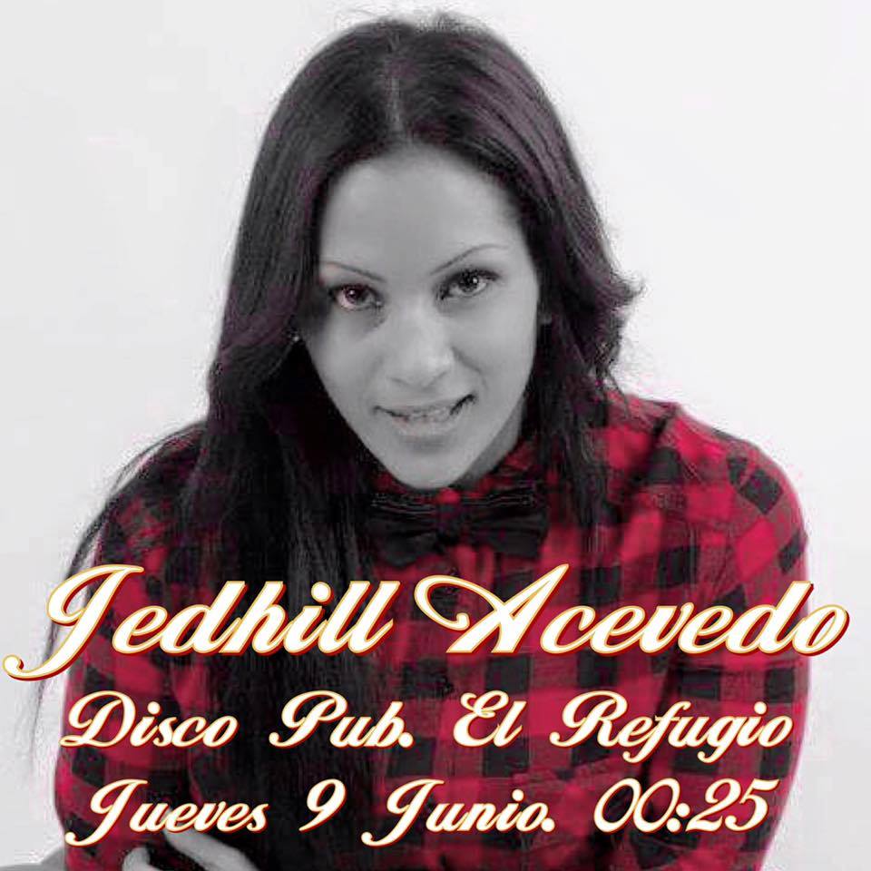 Concierto de Jedhill Acevedo en el Refugio de Tanos