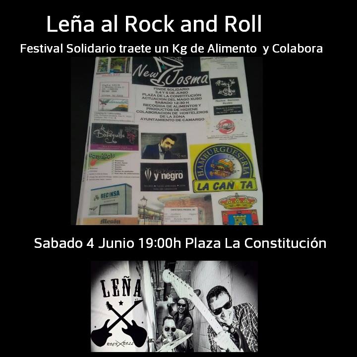 Concierto de Leña en la Plaza de la Constitucion en Maliaño