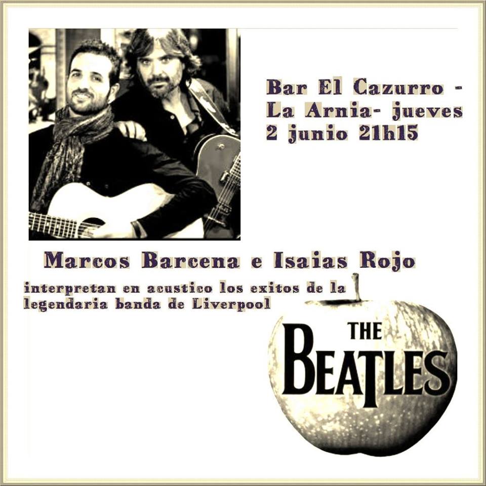 Concierto de Marcos Barcena e Isaias Rojo en el Cazurro en Liencres