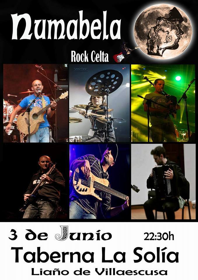Concierto de Numabela en La Solia en Liaño