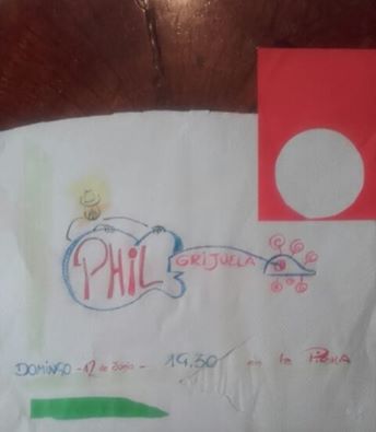 Concierto de Phil Grijuela en La Pirula de Santander