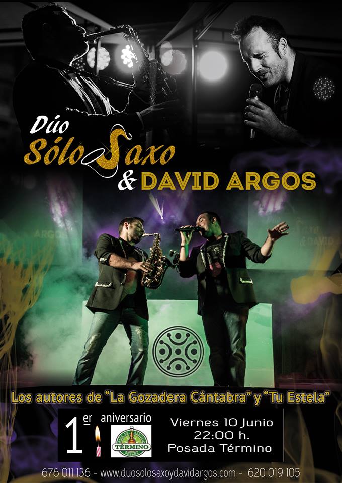 Concierto de Solo Saxo y David Argos en la Posada Termino de Hoznayo