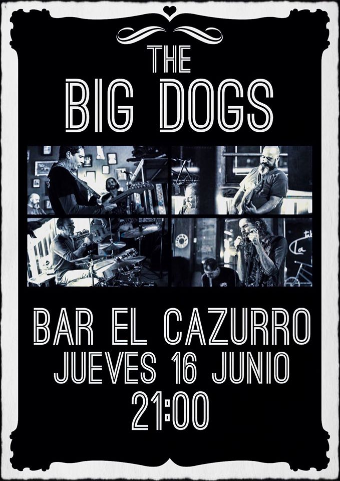 Concierto de The Big Dogs en el Cazurro en Liencres