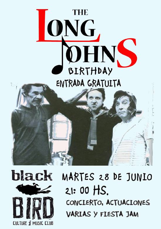 Concierto de The Long Johns Band en el Black Bird en Santander