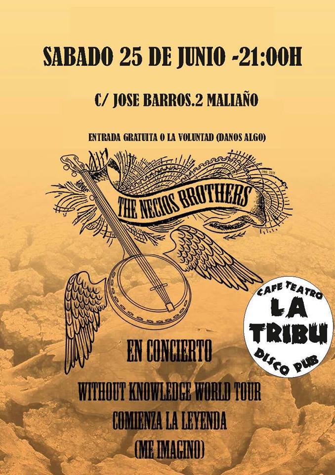 Concierto de The Necios Brothers en La Tribu de Maliaño
