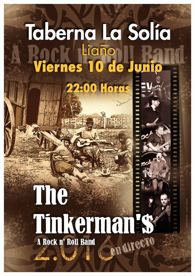 Concierto de The Tinkermans en La Solia en Liaño